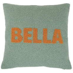 Fabrique de Styles Housse de coussin bouclette "Bella" et camel 45x45cm - Funky* Coussins Et Housses