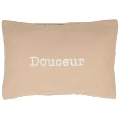 Fabrique de Styles Housse de coussin douceur en gaze de coton 50x35cm* Coussins Et Housses