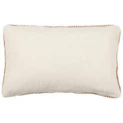 Fabrique de Styles Housse de coussin en coton écru 50x30cm - Seguia* Coussins Et Housses