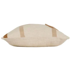 Fabrique de Styles Housse de coussin en coton écru et terracotta 45x45cm - Organic* Coussins Et Housses