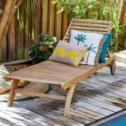 Fabrique de Styles Housse de coussin en coton et jute et écru 45x45cm - Patchuca* Coussins Et Housses