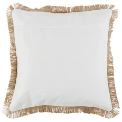 Fabrique de Styles Housse de coussin en coton et jute 45x45cm - Cordine* Coussins Et Housses