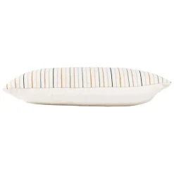 Fabrique de Styles Housse de coussin rayé multicolore 50x30cm en coton - famille* Coussins Et Housses