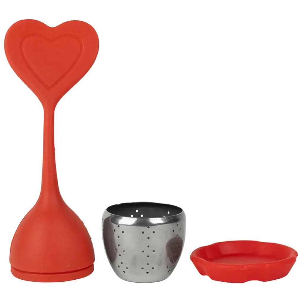 Fabrique de Styles Infuseur thé en inox - Coeur* Accessoires Thé Et Café