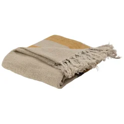 Fabrique de Styles Jeté de lit en lin 170x130cm - Hemlin* Couvre-lits