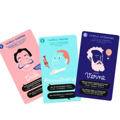 Fabrique de Styles Jeu de 7 familles super artistes* Jeux