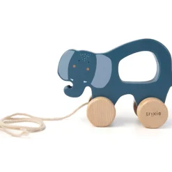 Fabrique de Styles Jouet à tirer en bois - mrs. elephant*Enfant Jouets