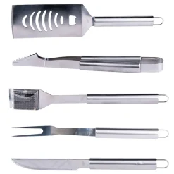 Fabrique de Styles Kit Barbecue 5 ustensiles en inox* Ustensibles De Cuisine