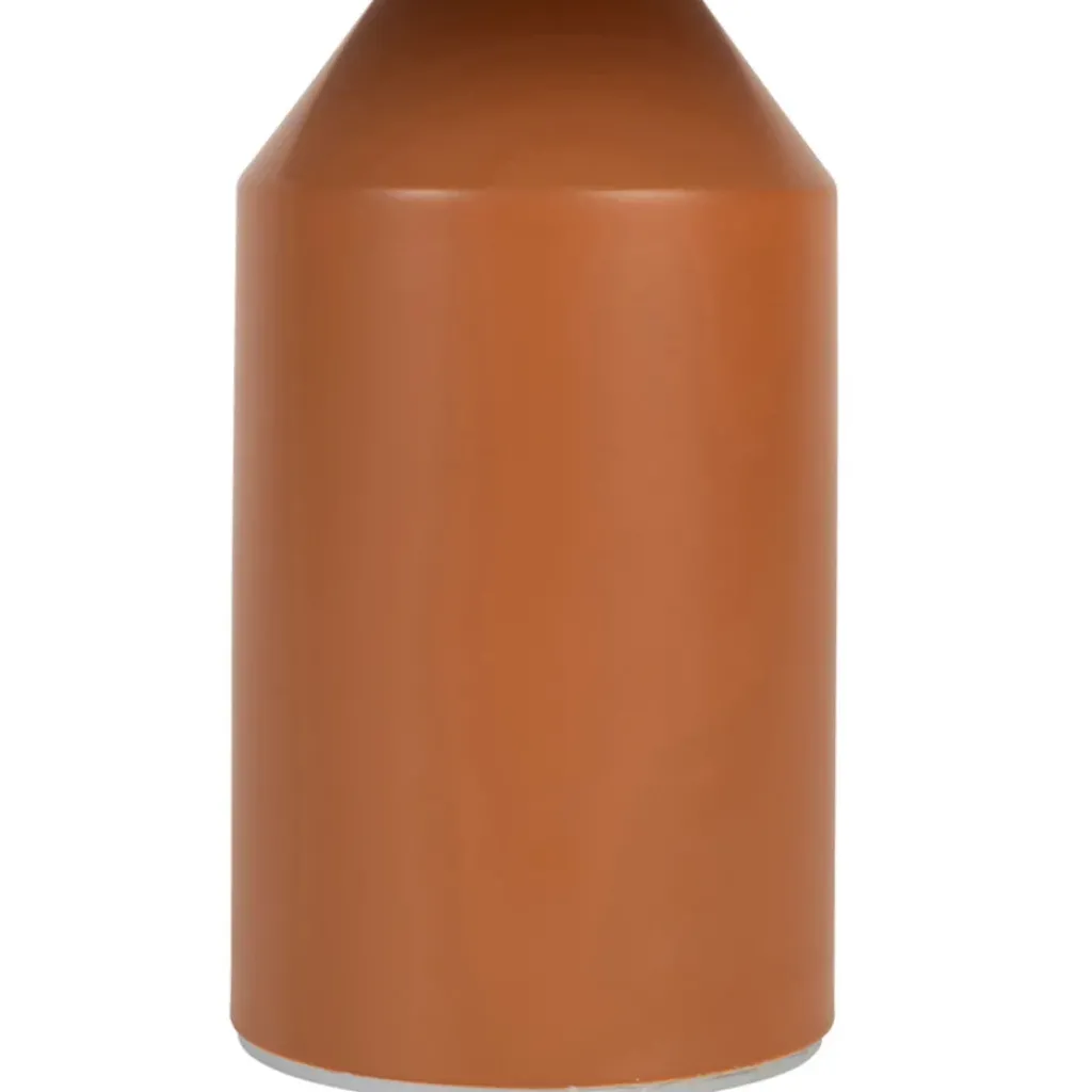 Fabrique de Styles Lampe champignon tactile en fer terracotta h23cm - Arty* Lampes À Poser