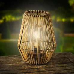 Fabrique de Styles Lampe d'extérieur en résine tresée h23cm*Enfant Luminaires|Jardin