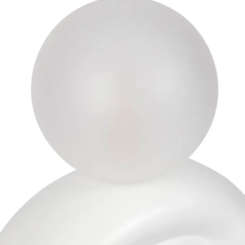 Fabrique de Styles Lampe en céramique et coton h32cm - Organic* Lampes À Poser