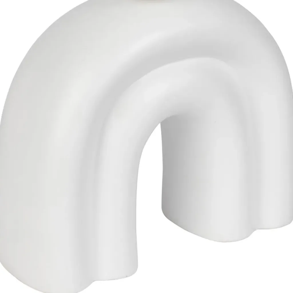 Fabrique de Styles Lampe en céramique et coton h32cm - Organic* Lampes À Poser