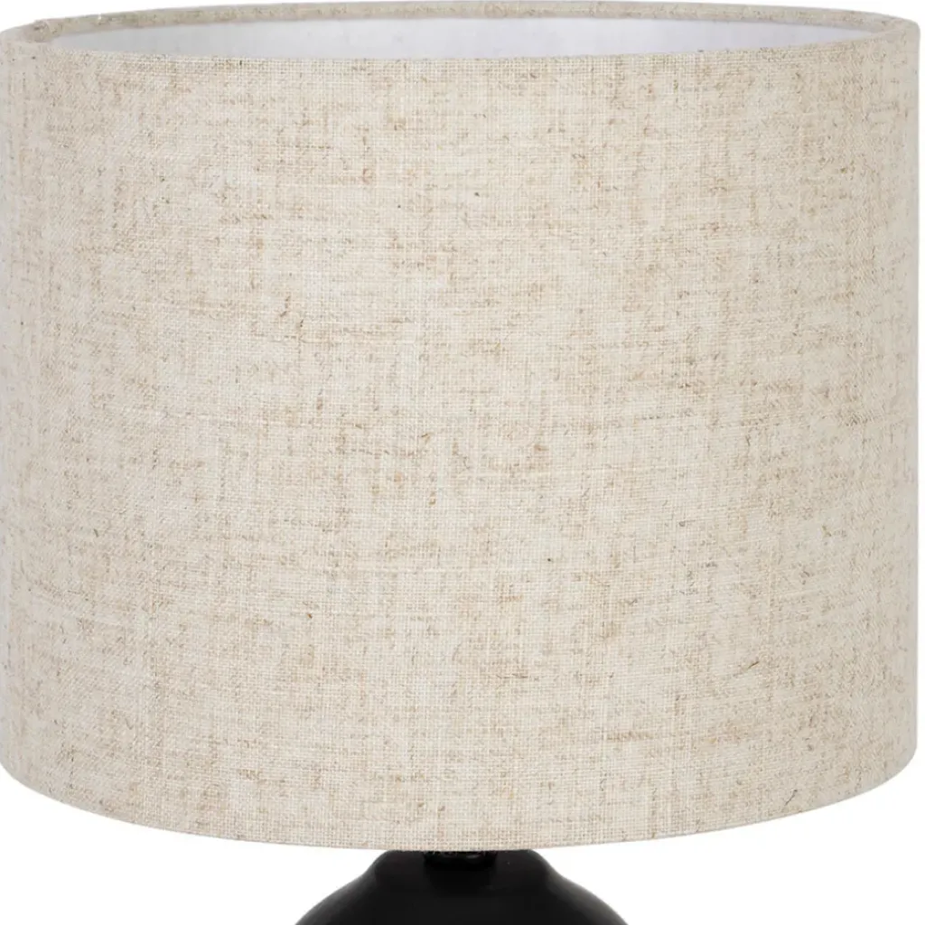 Fabrique de Styles Lampe en céramique et coton h41cm - Figura* Lampes À Poser