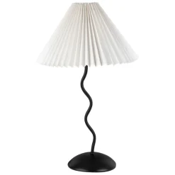 Fabrique de Styles Lampe en fer noir et blanc h50cm - Funky* Lampes À Poser