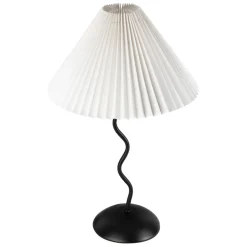 Fabrique de Styles Lampe en fer noir et blanc h50cm - Funky* Lampes À Poser