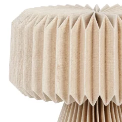 Fabrique de Styles Lampe en papier et coton recyclé d33xh33cm - Fontelo* Lampes À Poser