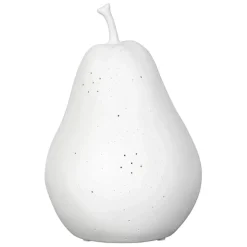 Fabrique de Styles Lampe led poire en porcelaine h24cm - Poire*Enfant Déco