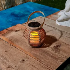 Fabrique de Styles Lanterne solaire effet bougie h15cm*Enfant Luminaires|Jardin