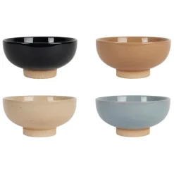 Fabrique de Styles Lot de 4 bols en terre cuite 37cl - Ekume* Bols Et Coupelles