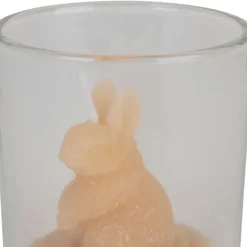 Fabrique de Styles Lot de 3 bougies lapin blanc beige et marron 2h - Floreal* Bougies Non Parfumées