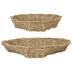 Fabrique de Styles Lot de 2 corbeilles en jonc de mer - Les fruits* Paniers Et Corbeilles