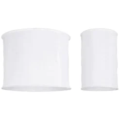 Fabrique de Styles Lot de 2 suspensions en lin h35cm non électrique - Noho* Suspensions