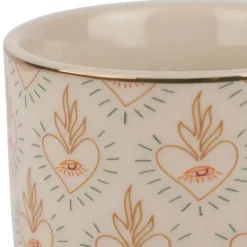 Fabrique de Styles Lot de 4 tasses en céramique 10cl - Tulum* Tasses Et Mugs