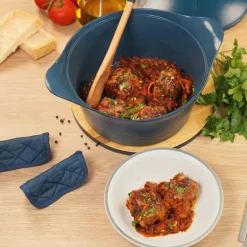 Fabrique de Styles L'incroyable Cocotte myrtille d24cm avec poignée en métal* Plats Et Appareils De Cuisson