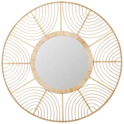 Fabrique de Styles Miroir element en bambou d80cm* Miroirs