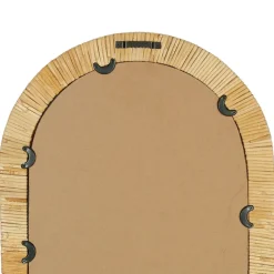 Fabrique de Styles Miroir en rotin et mdf 40x55cm - Tulum* Miroirs