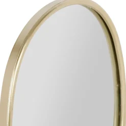 Fabrique de Styles Miroir ovale en fer 40x35cm - Ilena* Miroirs