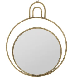 Fabrique de Styles Miroir rond en fer - koshi* Miroirs