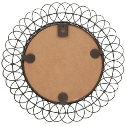 Fabrique de Styles Miroir rond en fer D31cm - Lore* Miroirs