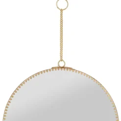 Fabrique de Styles Miroir rond en laiton d20cm - ornalise* Miroirs