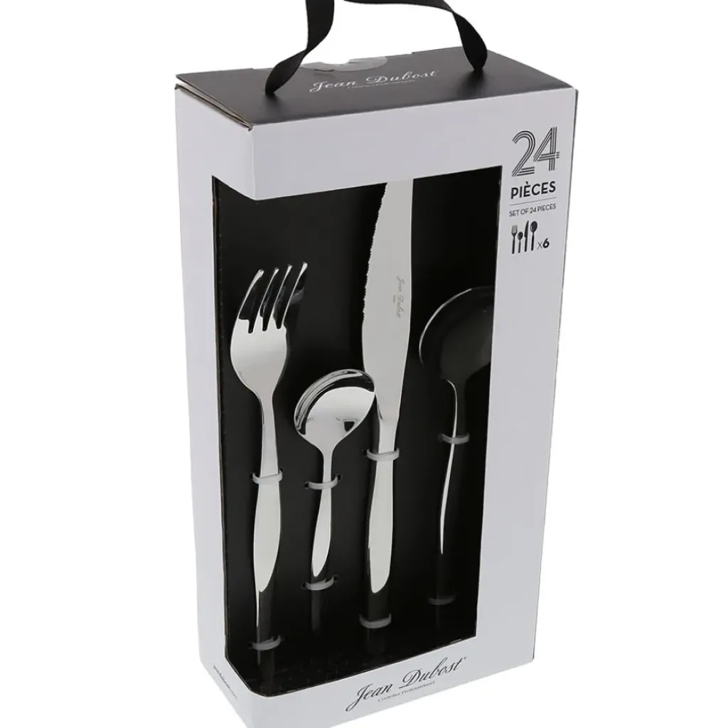 Fabrique de Styles Ménagère 24 pieces en acier ydable argent - violon* Ménagères