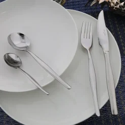 Fabrique de Styles Ménagère 24 pieces en acier ydable argent - violon* Ménagères