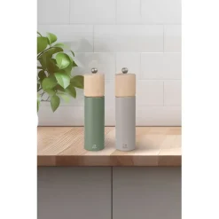 Fabrique de Styles Moulin à poivre vert fougère h21.5cm - Boreal* Salières Et Poivrières