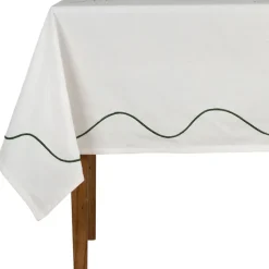 Fabrique de Styles Nappe en coton écru 250x145cm - P'tit légumes* Nappes
