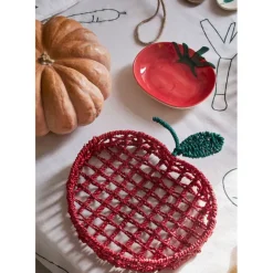 Fabrique de Styles Nappe en coton écru 250x145cm - P'tit légumes* Nappes