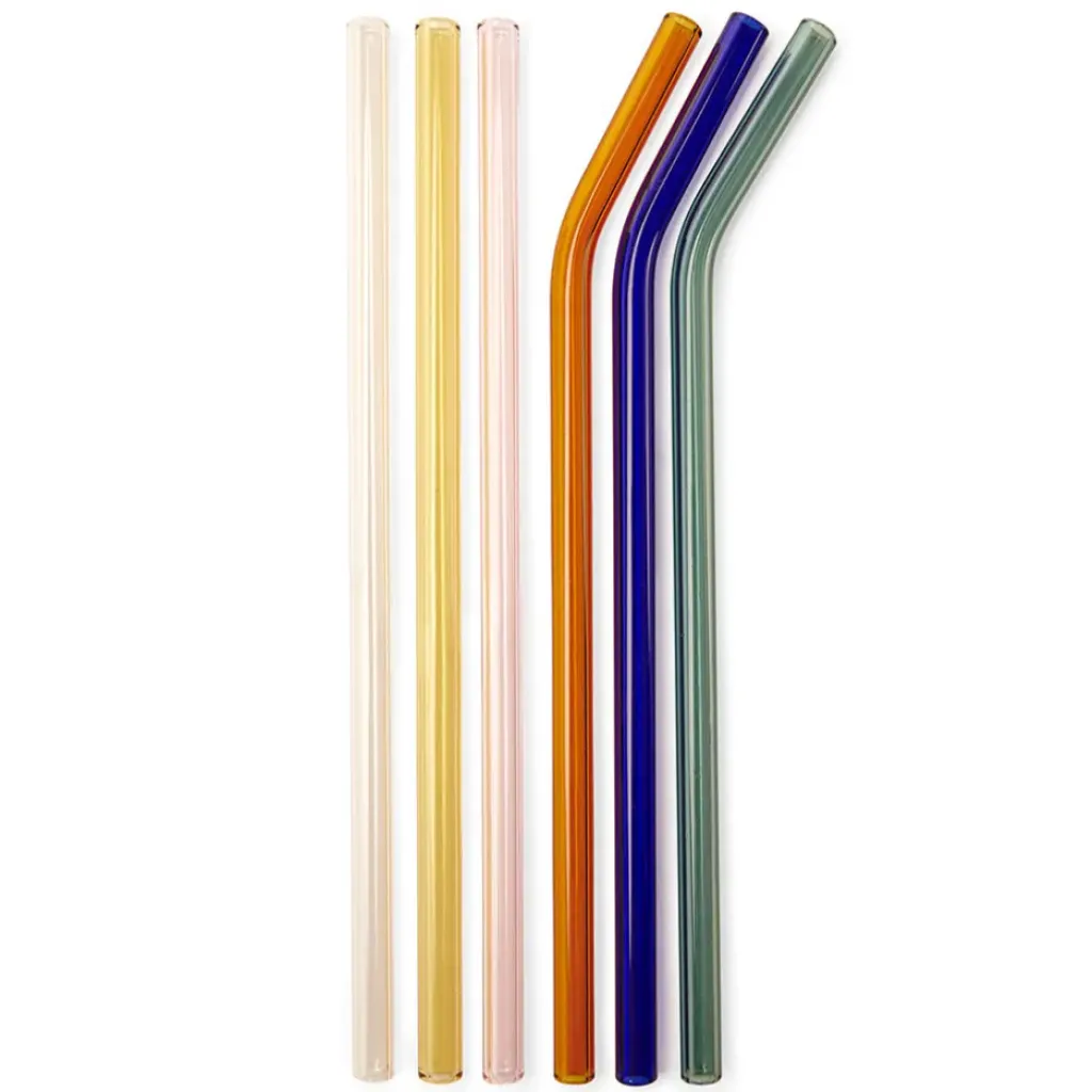 Fabrique de Styles Pailles en verre reutilisables colorees* Accessoires Réutilisables