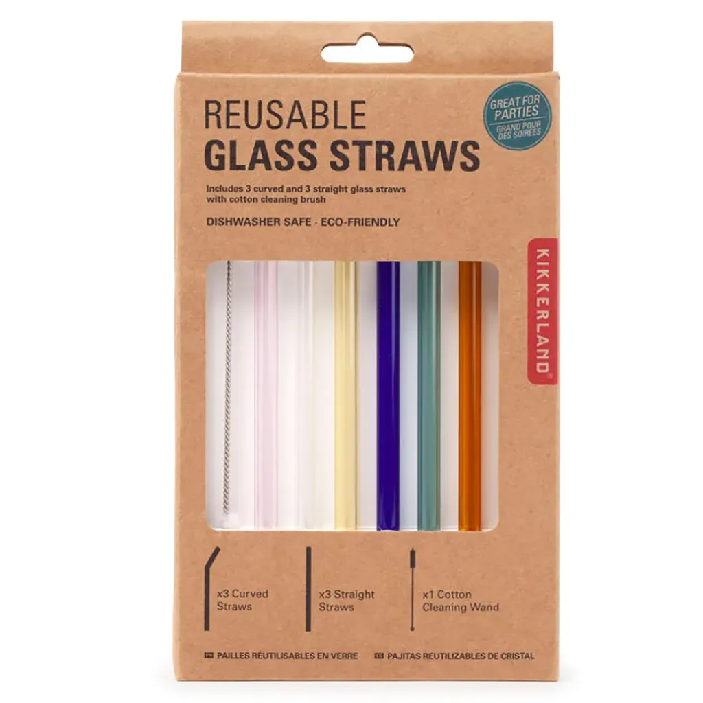 Fabrique de Styles Pailles en verre reutilisables colorees* Accessoires Réutilisables