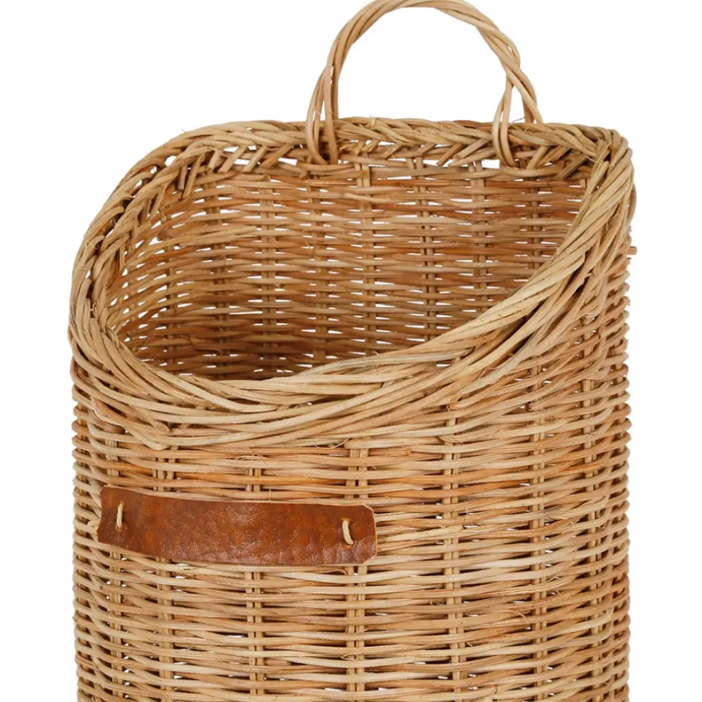 Fabrique de Styles Panier mural cuisine tradition en rotin* Paniers Et Corbeilles