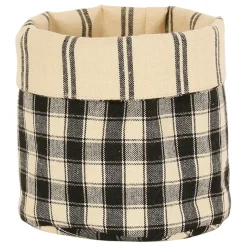 Fabrique de Styles Panière à pain en coton à carreaux - Campagne* Paniers Et Corbeilles