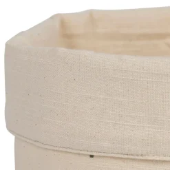 Fabrique de Styles Panière à pain en coton écru et d15cm - Paya* Paniers Et Corbeilles