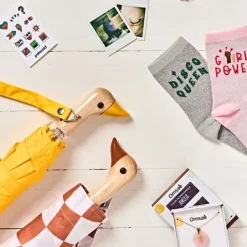 Fabrique de Styles Parapluie compact manche tête de canard* Accessoires Mode