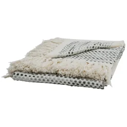 Fabrique de Styles Plaid courba 170x130cm en coton et acrylique* Plaids