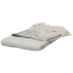 Fabrique de Styles Plaid courba 170x130cm en coton et acrylique* Plaids