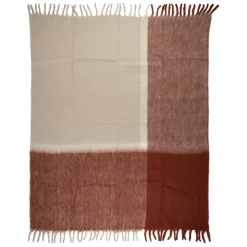 Fabrique de Styles Plaid en acrylique et laine 130x170cm - Selestina* Plaids