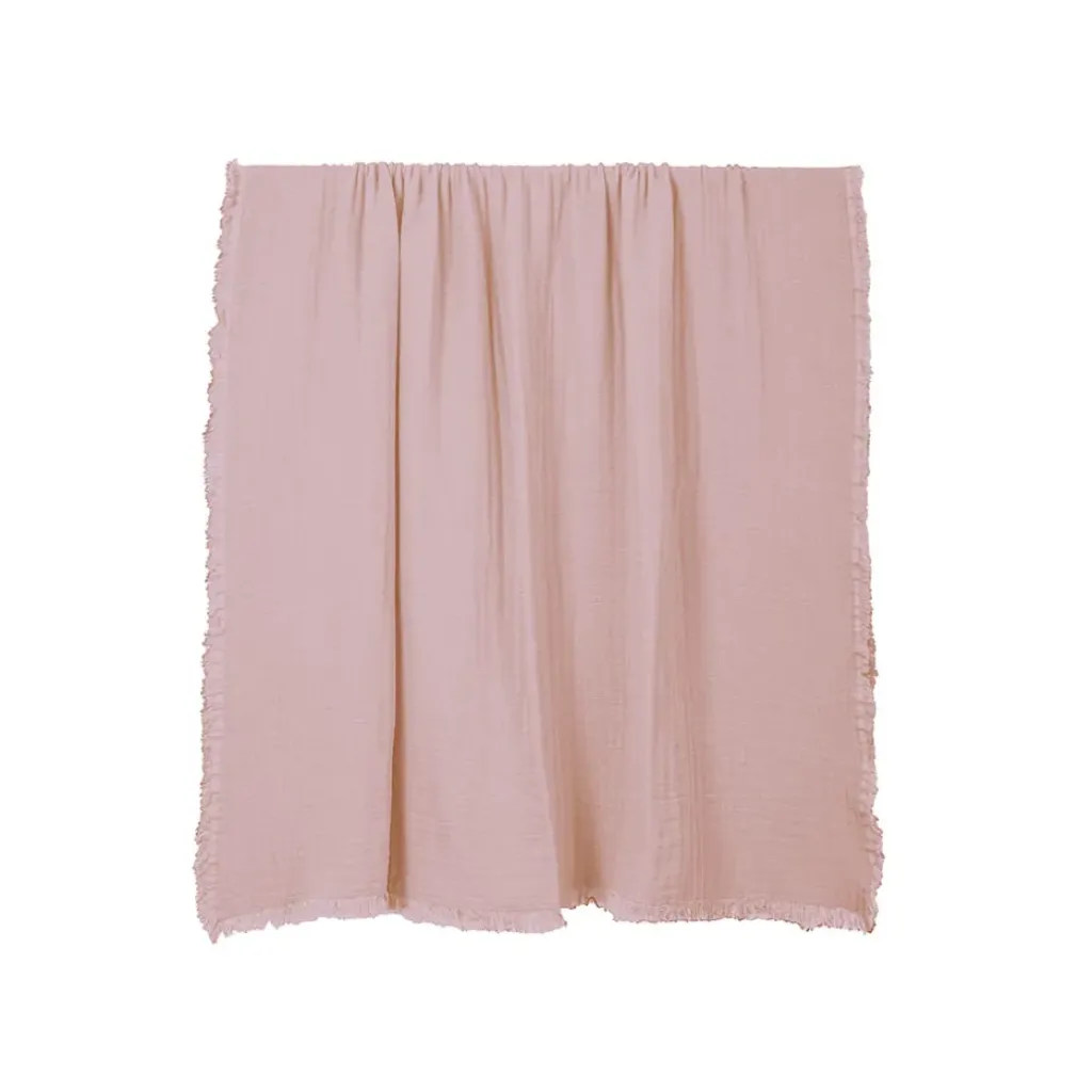 Fabrique de Styles Plaid en coton 130x180cm - Vanly* Plaids