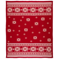Fabrique de Styles Plaid en coton 150x125cm - Noel* Plaids